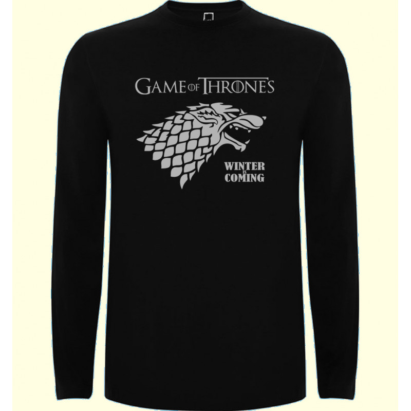 CAMISETA ML JUEGO DE TRONOS STARK