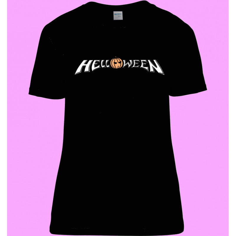 CAMISETA MUJER HELLOWEEN